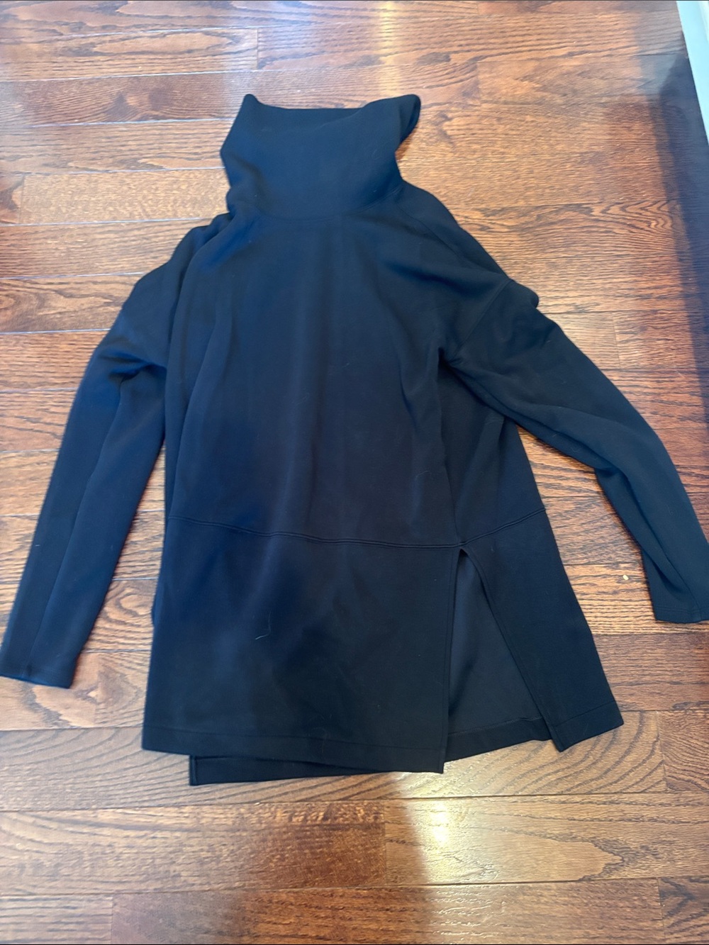 SPANX Black Cowl-Neck Tunic Sweater - Picture 3 of 4